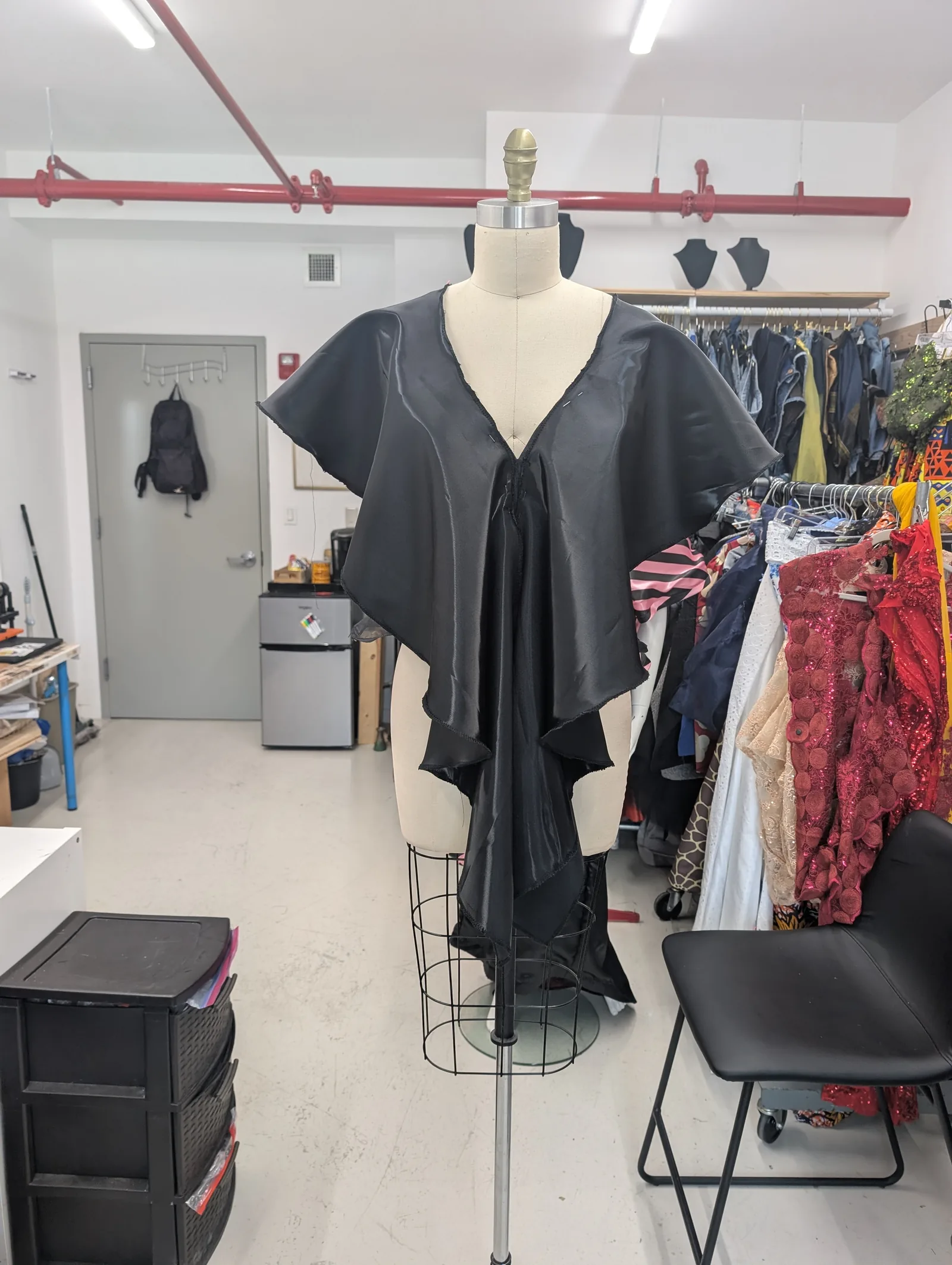 Apparel Study No. 11, a one-of-one piece, photographed on the model.