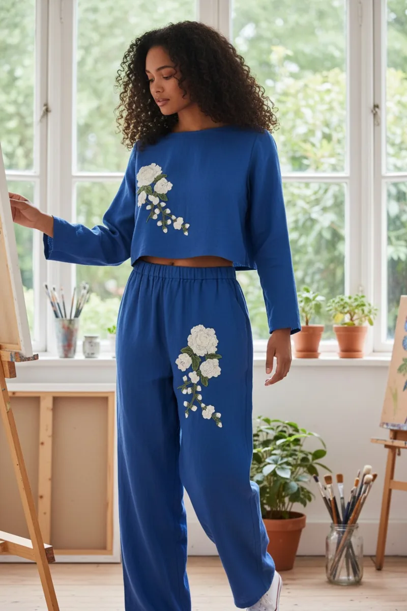 Apparel Study No. 09, a one-of-one piece, photographed on the model.